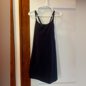 Navy Tennis Dress with Built in Bra and Shorts
